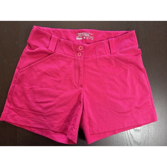 Nike Pants - Nike Golf Tour Performance Dri-Fit Pink Women’s Shorts, Size 2